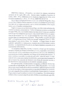 Peltzer, Federico. El Hombre y sus temas (en algunos narradores europeos de los siglo XIX y XX)  [artículo]Hebe B. Molina.