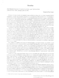 Y después de occidente ¿qué?  [artículo] Benjamín Toro Icaza.
