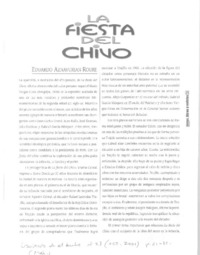 La fiesta del chivo  [artículo] Eduardo Aznavurian Roure.