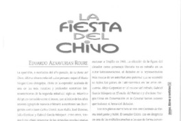La fiesta del chivo  [artículo] Eduardo Aznavurian Roure.