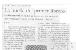La huella del primer librero  [artículo] M. S. M.