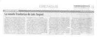 La novela fronteriza de Luis Seguel  [artículo] Daniel Rojas Pachas.