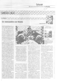 Un reencuentro con Bolaño  [artículo] Jorge Herralde.