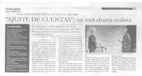 "Ajuste de cuentas": un melodrama realista  [artículo] A. R. E.