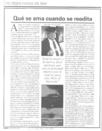 Qué se ama cuando se reedita  [artículo] José Ignacio Silva A.