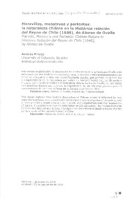 Maravillas, monstruos y portentos  [artículo] Andrés Prieto.