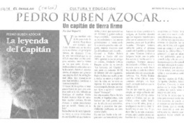Un capitán en tierra firme  [artículo] José Teiguel T.