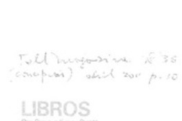 Los sinsabores del verdadero policía  [artículo] Gonzalo Yuseff Quiroz.