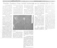 Escritor Gustavo Frías recibió homenaje en la comuna de El Tabo  [artículo]