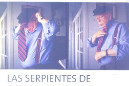 Las serpientes de Gonzalo Rojas  [artículo] Leonardo Sanhueza.