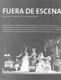 Fuera de escena  [artículo] Claudio Aguilera.