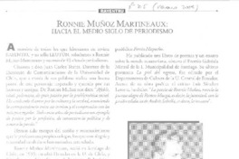 Hacia el medio siglo de periodismo  [artículo].