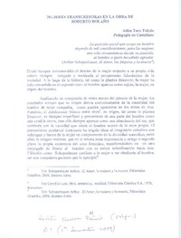 Mujeres transgresoras en la obra de Roberto Bolaño  [artículo] Adán Toro Toledo.