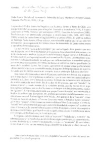 Baladas de la memoria  [artículo] Leonidas Morales T.