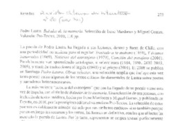 Baladas de la memoria  [artículo] Leonidas Morales T.