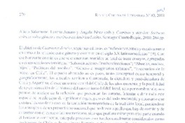 Caminos y desvíos  [artículo] Matías Marambio de la Fuente.