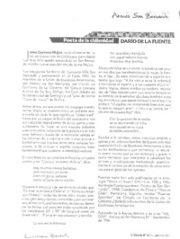 Poeta de la chilenidad  [artículo] Darío de la Fuente.