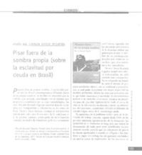 Pisar fuera de la sombra propia  [artículo] María del Carmen Barcia Zequeira.