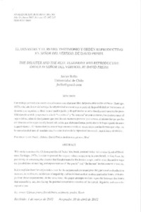 El desastre y el resto  [artículo] Javier Bello.