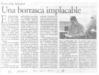 Una borrasca implacable  [artículo] JLC.