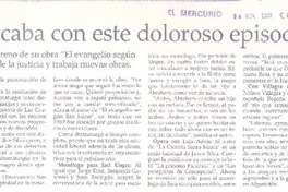 "Mi vida no acaba con este doloroso episodio"  [artículo] Verónica San Juan