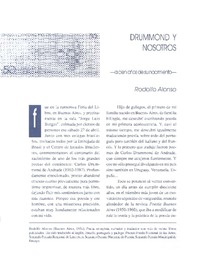 Drummond y nosotros.  [artículo]