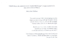 "Historia de Arroz con habichuelas" o El Carnaval [artículo] / María Inés Zaldívar.