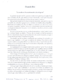 "La noche es frecuentemente alucinógena"  [artículo] Diamela Eltit.