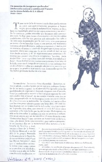 Un montón de imágenes quebradas (melancolía radical y estética del fracaso en la tierra baldía) [artículo] : Bruno Cuneo.