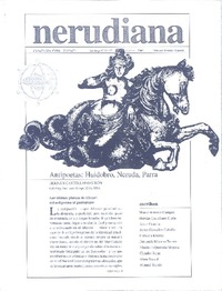 Antipoetas: Huidobro, Neruda, Parra  [artículo]Hernán Castellano Girón.