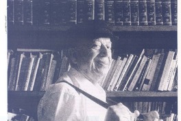 El año de Gonzalo Rojas [entrevista]  [artículo] Marcela Escobar Q.