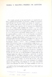 Teoría y práctica política de Quevedo  [artículo] José Antonio Álvarez Vázquez.