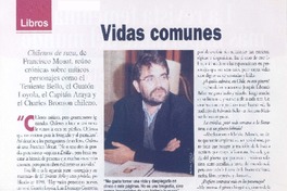 Vidas comunes (entrevista)  [artículo] Delia Pizarro San Martín.