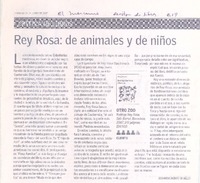 De animales y de niños  [artículo] Edgardo Dobry.