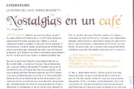 Nostalgias en un café  [artículo] Angeles Ll.