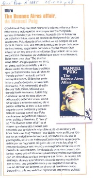 The Buenos Aires affair  [artículo].