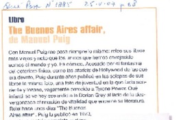 The Buenos Aires affair  [artículo].