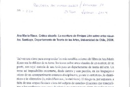 Crítica situada  [artículo] Fernando Villalón.