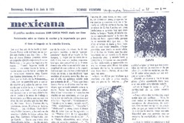 "El escritor no existe, existen sus libros" (entrevista)  [artículo] Elena Poniatowska.