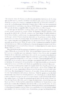 La caída  [artículo] Marco Antonio Campos.