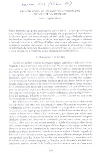 Presentación de Heródoto y lo insepulto  [artículo] María Angélica Illanes.