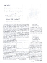 Trabajos y azares de un gaucho perseguido  [artículo] Jorge Ruffinelli.