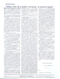 Entrevista con Jorge Eduardo Eielson  [artículo] Jean Michel Fossey.