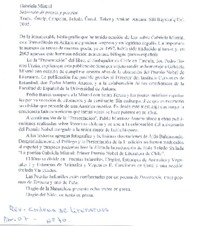 Gabriela Mistral. Selección de prosa y poesías  [artículo] Ana María Cuneo M.