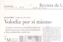 Volodia por sí mismo  [artículo] M. T. C.