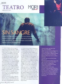 Sin sangre  [artículo] Mónica Stipicic.