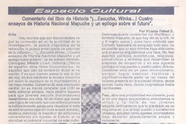 Escucha winka  [artículo] Vicente Painel S.