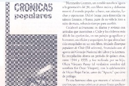 Crónicas populares  [artículo] A. J. S.