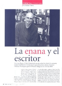 La enana y el escritor  [artículo] Ariana Herrera.