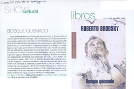 Bosque quemado  [artículo] Juan Andrés Piña.